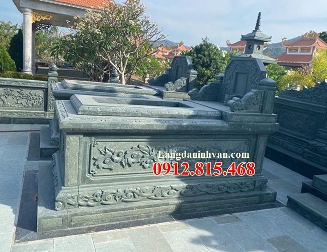 Mộ đá bành đẹp thiết kế hiên đại chất lượng cao - Mộ đá đẹp